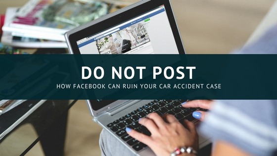 Facebook posting can ruin your car accident case.