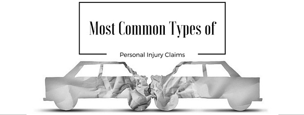 most common types of personal injury claims