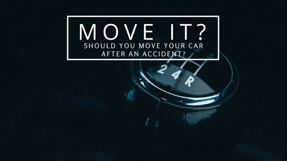 Should You Move Your Car After an Accident