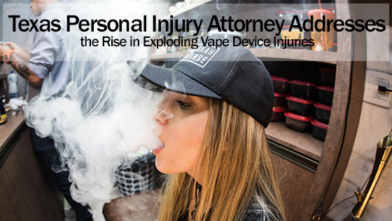 Rise in Exploding Vape Device Injuries