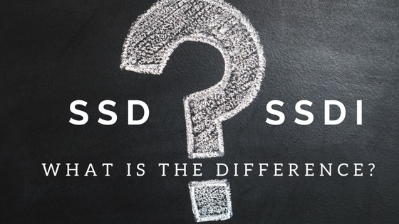 What is the difference in SSD and SSDI