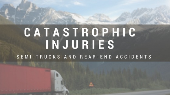 Truck Accident Rear-end Collision Injuries