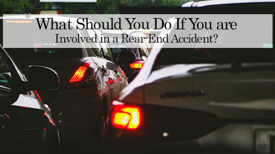 Involved in a Rear-End Accident