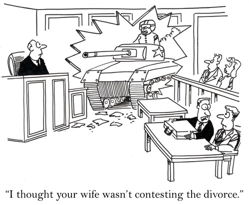 contested divorce