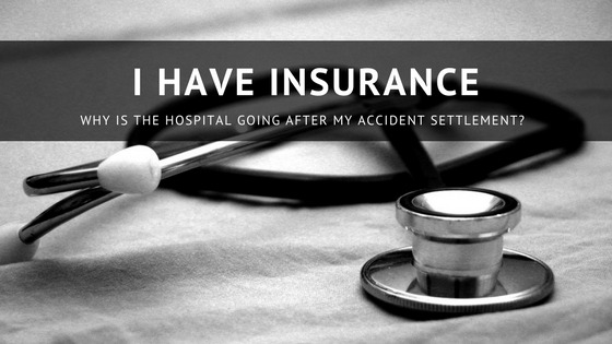 Health insurance but hospital is going after my settlement