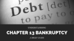 Guide to chapter 13 bankruptcy