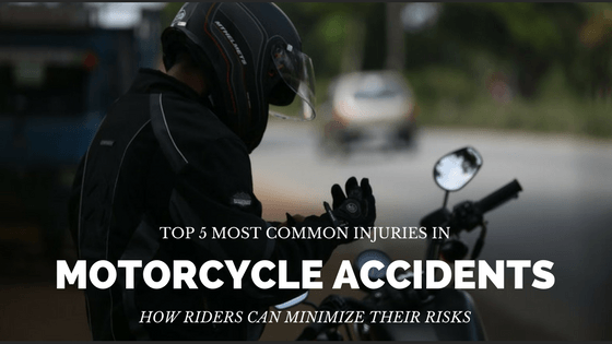 Top 5 Injuries from Motorcycle Accidents