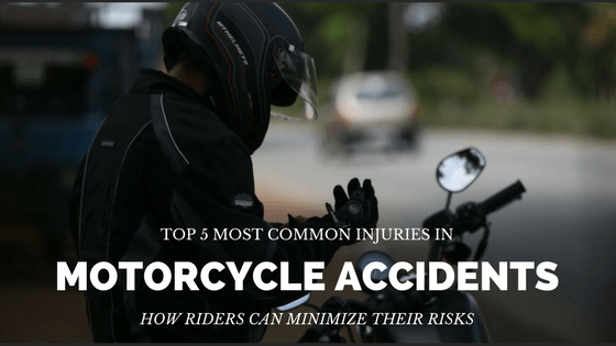 motorcycle accident with helmet