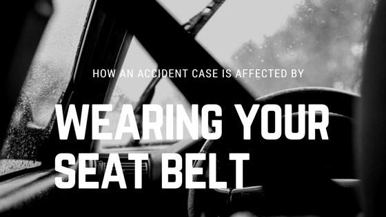 Wearing a seat belt can affect your car accident case