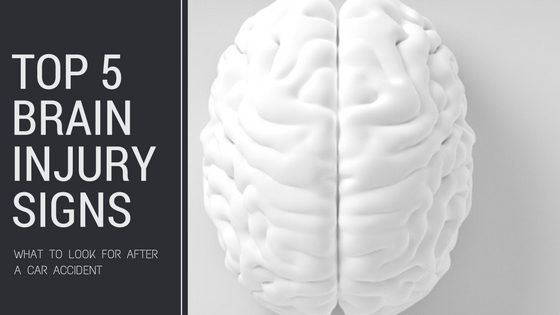 What are the signs of brain injury?